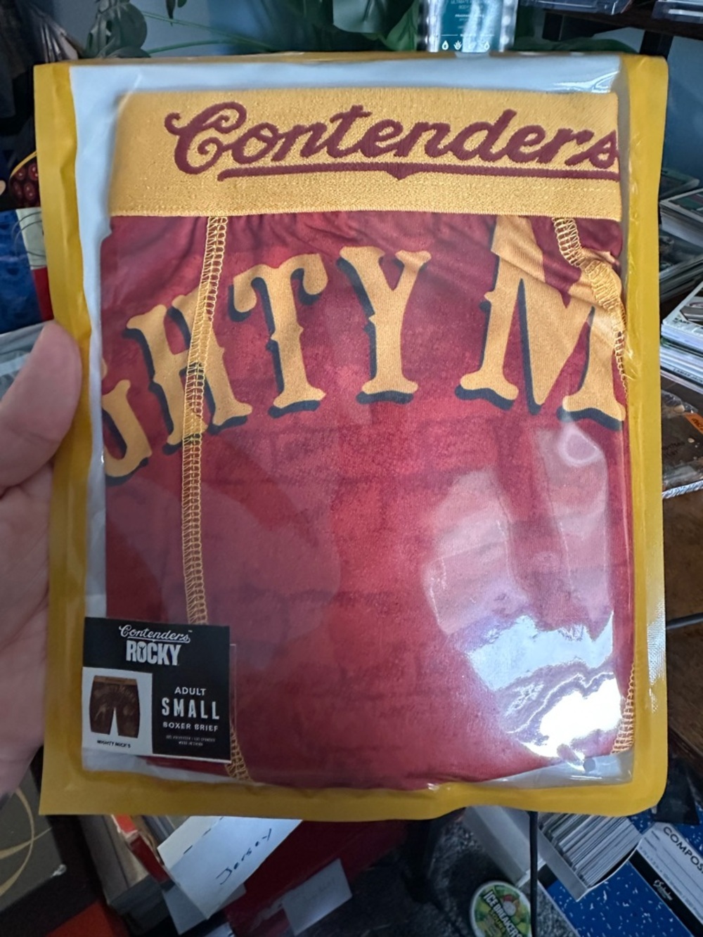 Rocky Men's Boxer Briefs - Red & Gold